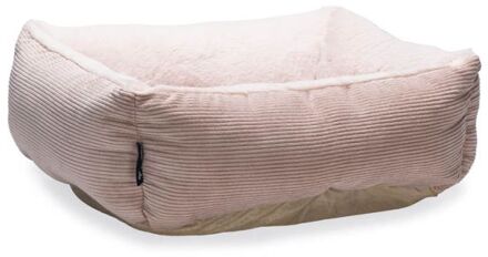 Beeztees Moza - Ligbed - Pluche - Roze
