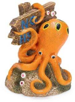 Beeztees No Fishing Octopus - Aquarium Ornament - 7x6,5x9 cm