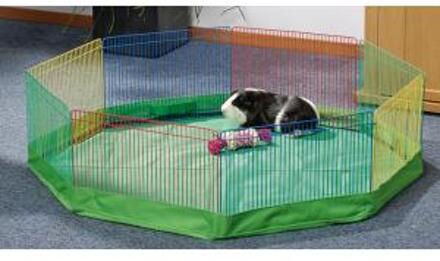 Beeztees Nylon Bodemhoes Voor Knaagdier Ren - Groen - 85 x 85 x 5 cm