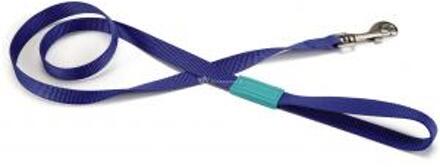 Beeztees nylon looplijn Uni blauw 120 cm x 15 mm