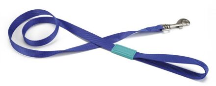 Beeztees nylon looplijn Uni blauw 120 cm x 15 mm