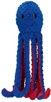Beeztees Octopus Amy Knuffel - Hondenspeelgoed - Blauw - 56X16X14,5