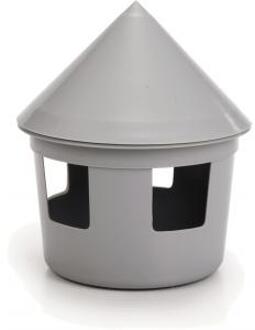 Beeztees Plastic Duivendrinkbak Grijs 2 Ltr