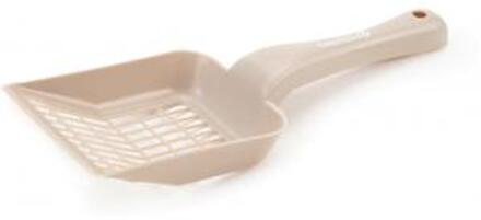 Beeztees Plastic Kattenbakschep Beige Grof