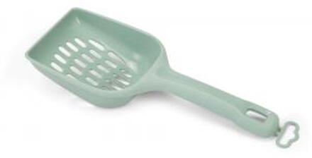 Beeztees plastic kattenbakschepje Lifty licht groen