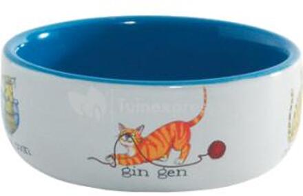 Beeztees Poezenschaal Kat Decoratie 11,5