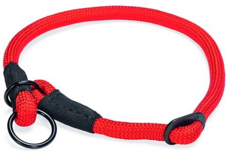 Beeztees Premium Parinca - Halsband Hond - Rood - Nylon - Large - 55x12 cm