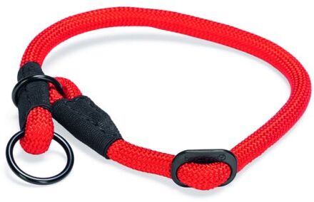 Beeztees Premium Parinca - Halsband Hond - Rood - Nylon - Medium - 50x12 cm