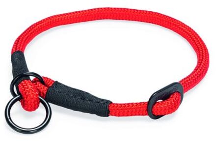 Beeztees Premium Parinca - Halsband Hond - Rood - Nylon - Small - 45x10 cm