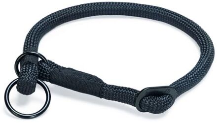 Beeztees Premium Parinca - Halsband Hond - Zwart - Nylon - Medium - 50x12 cm