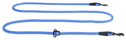 Beeztees Premium Parinca - Hondenriem - Blauw - Nylon - 280x12 cm