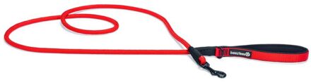 Beeztees Premium Parinca - Hondenriem - Rood - Nylon - Small - 180x10 cm