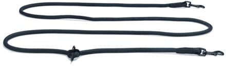 Beeztees Premium Parinca - Hondenriem - Zwart - Nylon - 280x12 cm