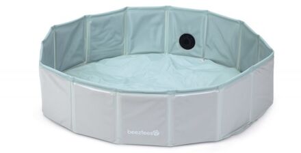 Beeztees Puppy Ballenbad - Hondenspeelgoed - Grijs/Groen - 80 x 80 x 20 cm