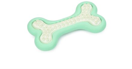 Beeztees Puppy Dental Toy Bot - Hondenspeelgoed - Rubber - Groen - 10 x 5,5 cm