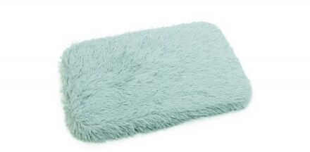 Beeztees Puppy Noah - Fluffy benchkussen - Lichtgrijs - 57x40x3,5 cm