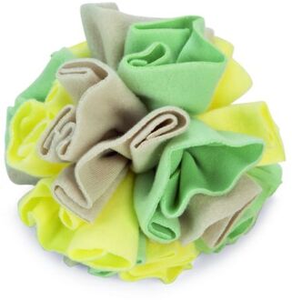 Beeztees Puppy Snuffelbol Izzy Multi-Color&Geel - - 13 X 13 X 13 cm