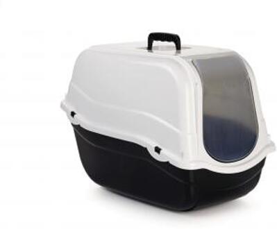 Beeztees Romeo - Kattenbak - Zwart/Wit - 57 x 39 x 41 cm