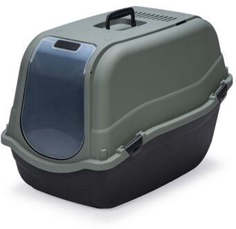 Beeztees Romeo Maxi Eco - Kattenbak - 65x44x46 cm - Groen zwart