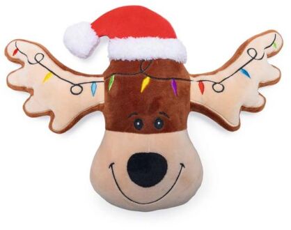 Beeztees Rudolph - Knuffel - Hondenspeelgoed - Bruin - 36x23x8 cm