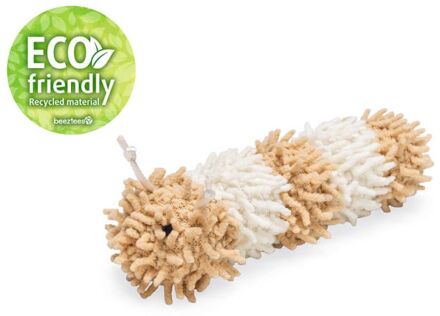 Beeztees Rups Bobba - Kattenspeeltje - Bruin Beige