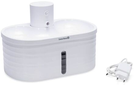 Beeztees Sef - Drinkfontein - 2,5 liter - 26x17x17,5 cm - Wit