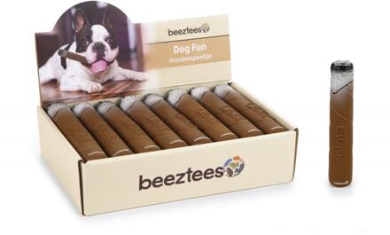Beeztees Sigaar - Hondenspeelgoed - Bruin