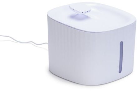 Beeztees Sjors - Drinkfontein Kat - 3 liter - 19,5x19,5x15 cm - Wit