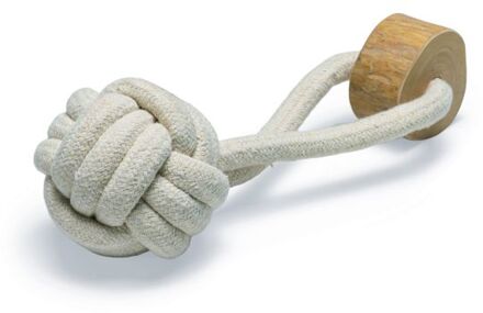 Beeztees Slingertouw - Apporteren - Hondenspeelgoed - Multi - L - 10x10x26 cm