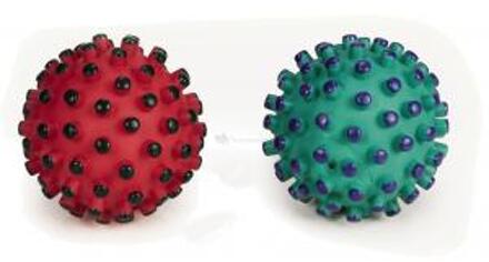 Beeztees Stekelbal - Hondenspeelgoed - Vinyl - Groot - 13 cm