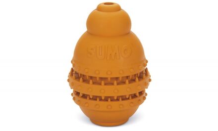 Beeztees Sumo Play Dental - Hondenspeelgoed - Oranje - L - 10 x 10 x 15 cm