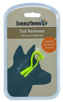 Beeztees Tekentang Groot - Klein - Anti teken Hond - Toepasbaar bij elke gewichtsklasse - 2 stuks