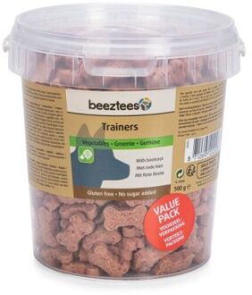Beeztees Trainers - Hondensnack - Groente - 2x0,5x0,5 cm - 500 gram
