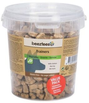 Beeztees Trainers - Hondensnack - Groente - Kip - 2x0,5x0,5 cm - 500 gram