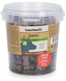 Beeztees Trainers - Hondensnack - Groente - Lam - 2x0,5x0,5 cm - 500 gram