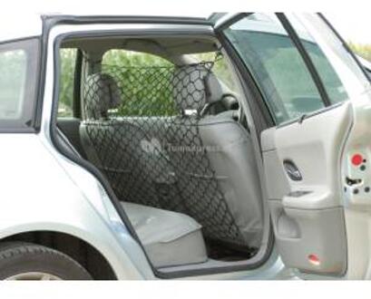 Beeztees Veiligheidsnet Auto - Hond - 86x64 Cm Zwart