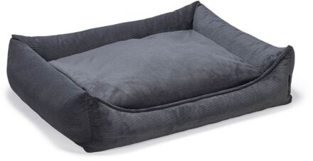 Beeztees Veo - Orthopedische hondenmand - Donkergrijs - 100x80x23cm - Groot