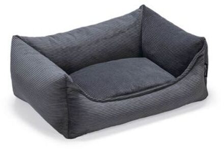 Beeztees Veo - Orthopedische hondenmand - Donkergrijs - 60x40x20cm - Klein