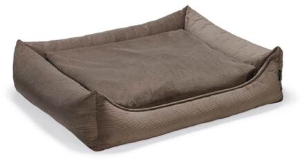 Beeztees Veo - Orthopedische hondenmand - Mokka - 100x80x23cm - Groot