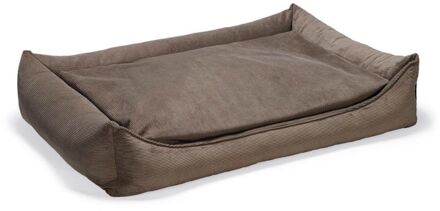 Beeztees Veo - Orthopedische hondenmand - Mokka - 120x80x23cm - Extra groot