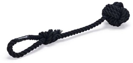 Beeztees Vic Slingertouw - Apporteren - Hondenspeelgoed - Zwart - 40x7x7 cm