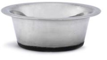 Beeztees Voer of drinkbak - Steel - 450 ml