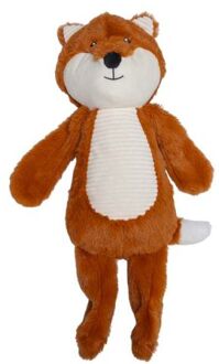 Beeztees Vos Niene - Knuffel - Hondenspeelgoed - Bruin - 40x13x12 cm