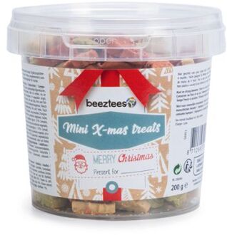 Beeztees X-mas Koekjes - Hondensnack - Granen - 9,5 cm - 200 gram
