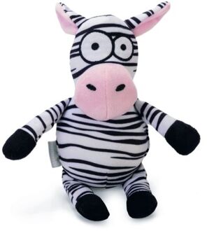 Beeztees Zebra Yip Knuffel - Hondenspeelgoed - Multi - 25 cm