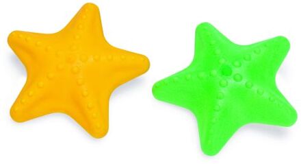 Beeztees Zeester - Waterspeelgoed Hond - Assorti - 10x10x5 cm - 2 stuks