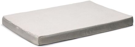 Beeztees Zira - Orthopedisch hondenkussen - Lichtgrijs - 120x80x4 cm - XL