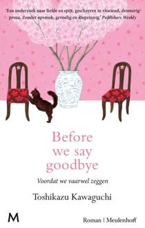 Before we say goodbye -  Toshikazu Kawaguchi (ISBN: 9789029099882)