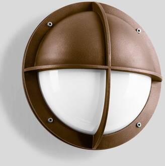 Bega 31050K3 buitenwandlamp brons gedimd brons, wit