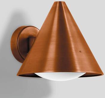 Bega 31473K3 LED buitenwandlamp koper/opaalglas koper, opaal